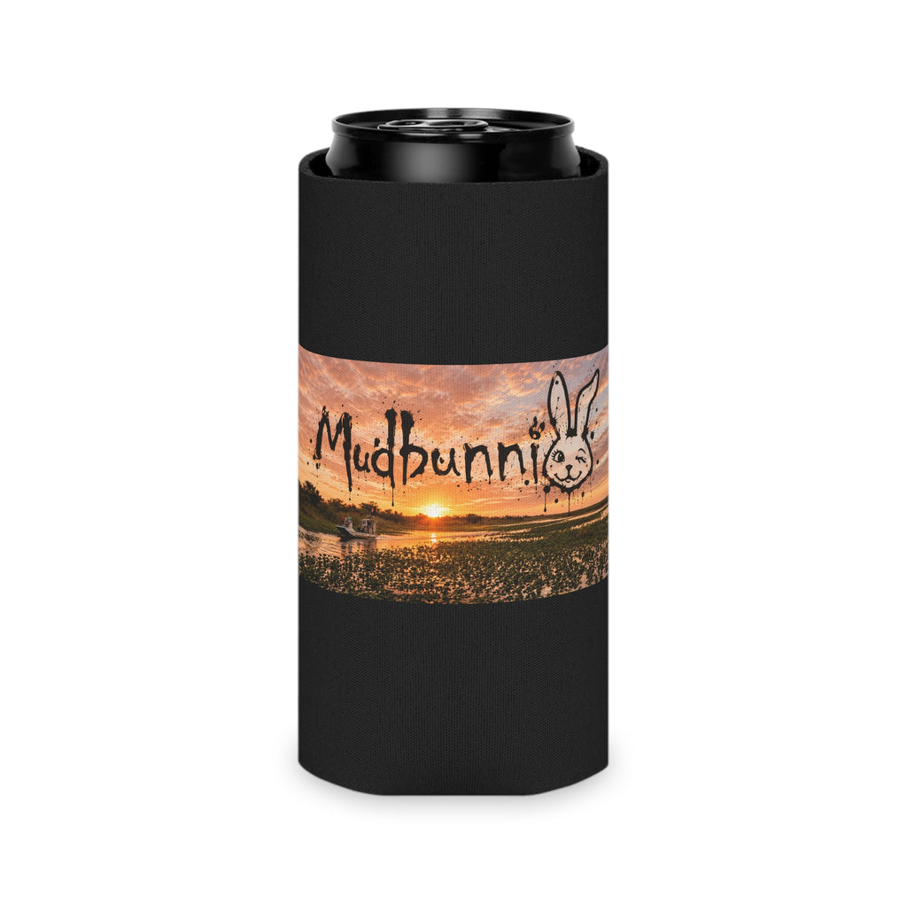 Can Cooler — 'Madinluv' Sunset Logo Neoprene Beer Koozie