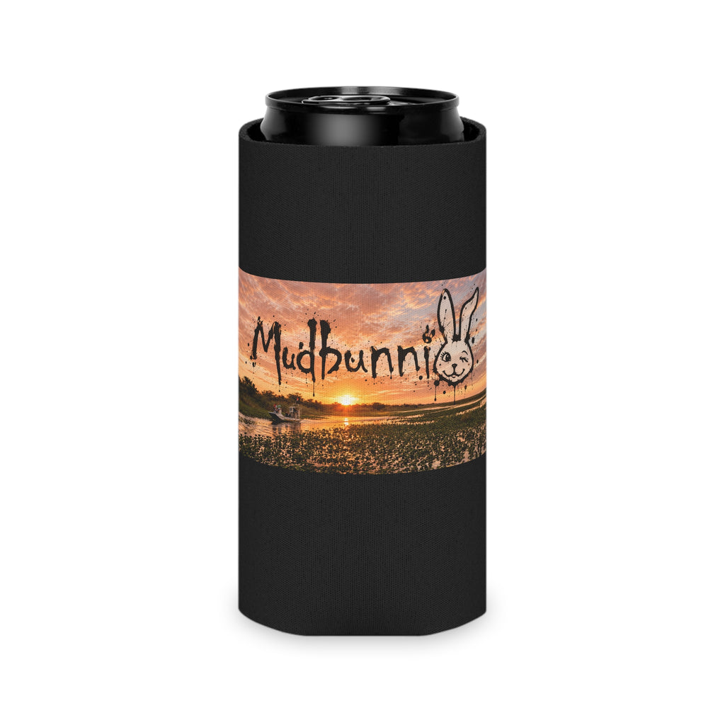 Can Cooler — 'Madinluv' Sunset Logo Neoprene Beer Koozie