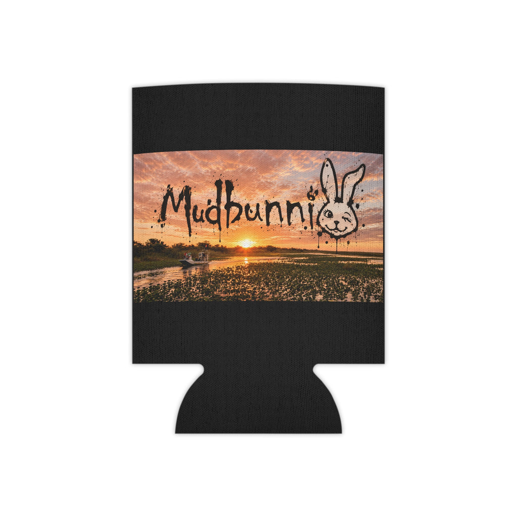 Can Cooler — 'Madinluv' Sunset Logo Neoprene Beer Koozie