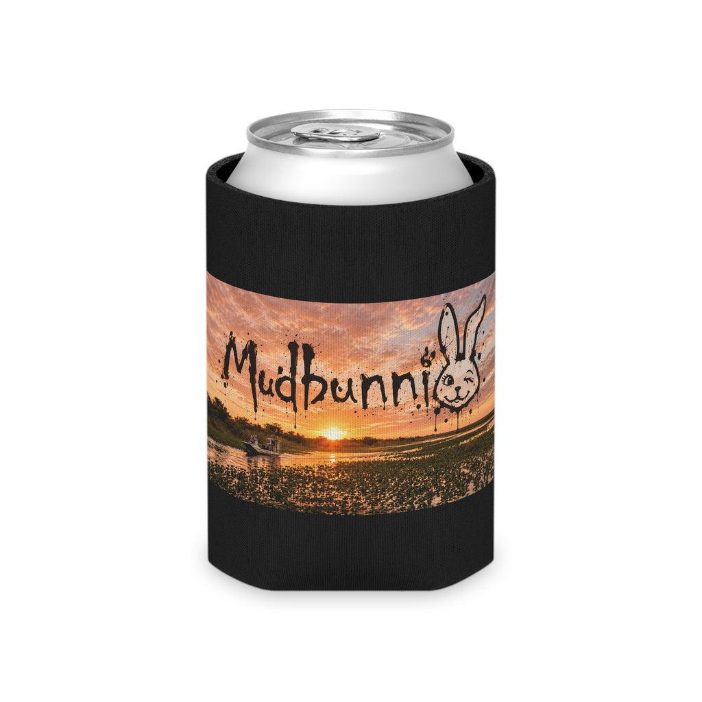 Can Cooler — 'Madinluv' Sunset Logo Neoprene Beer Koozie