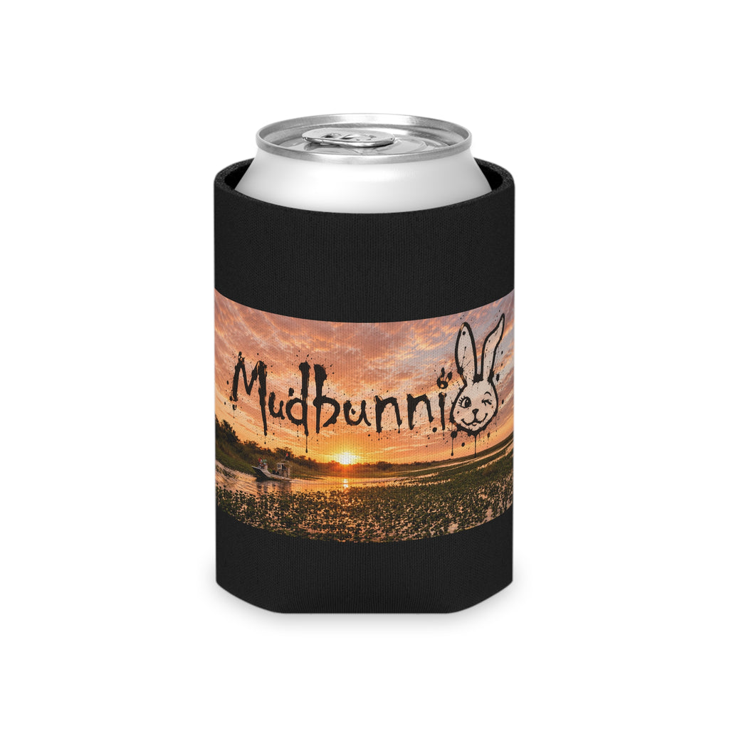 Can Cooler — 'Madinluv' Sunset Logo Neoprene Beer Koozie